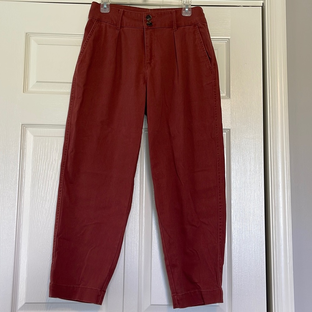 A New Day Front Pleat High Rise Casual Pants